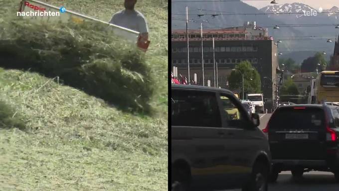 Riemenstalden und Luzern - CO2-Gesetz-Antipoden