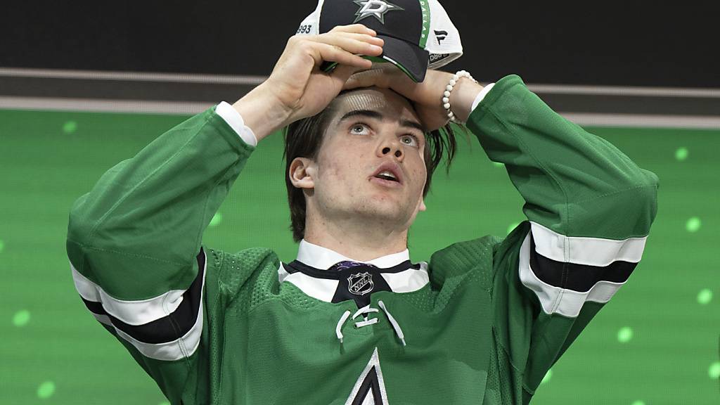 Wurde im Sommer 2022 im NHL-Draft als Nummer 18 von den Dallas Stars gezogen: Lian Bichsel