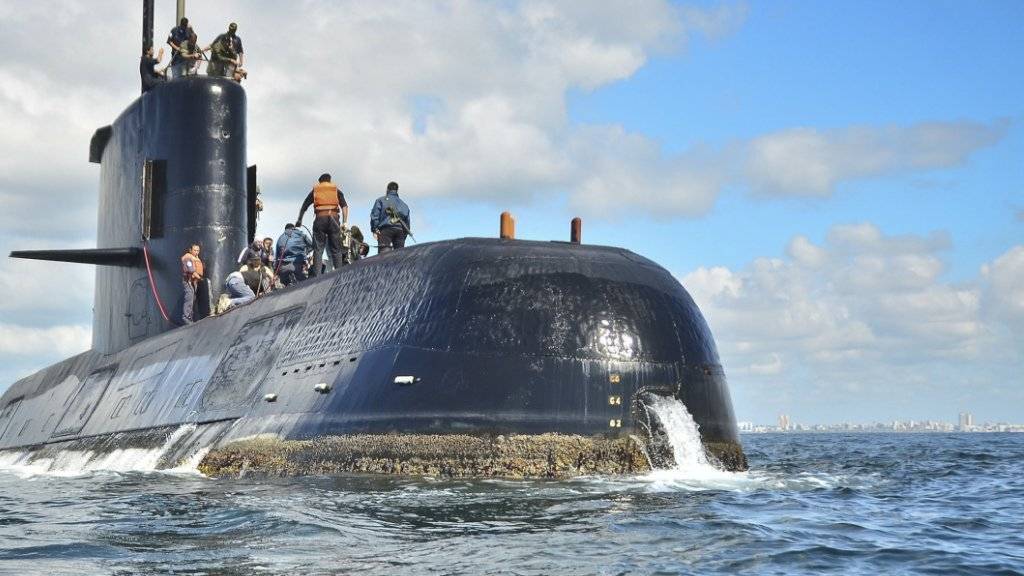 Die Besatzungsmitglieder des verschollenen argentinischen U-Boots ARA San Juan sind tot - das sagte der argentinische Verteidigungsminister. (Archiv)