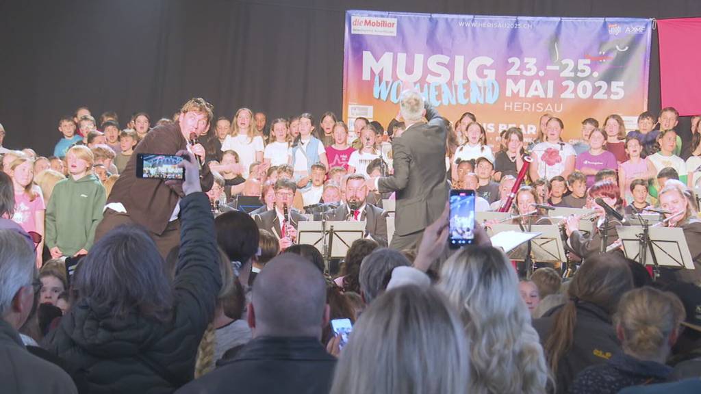In Herisau gibt’s was auf die Ohren: Grosse Begeisterung am Appenzeller Kantonalmusikfest