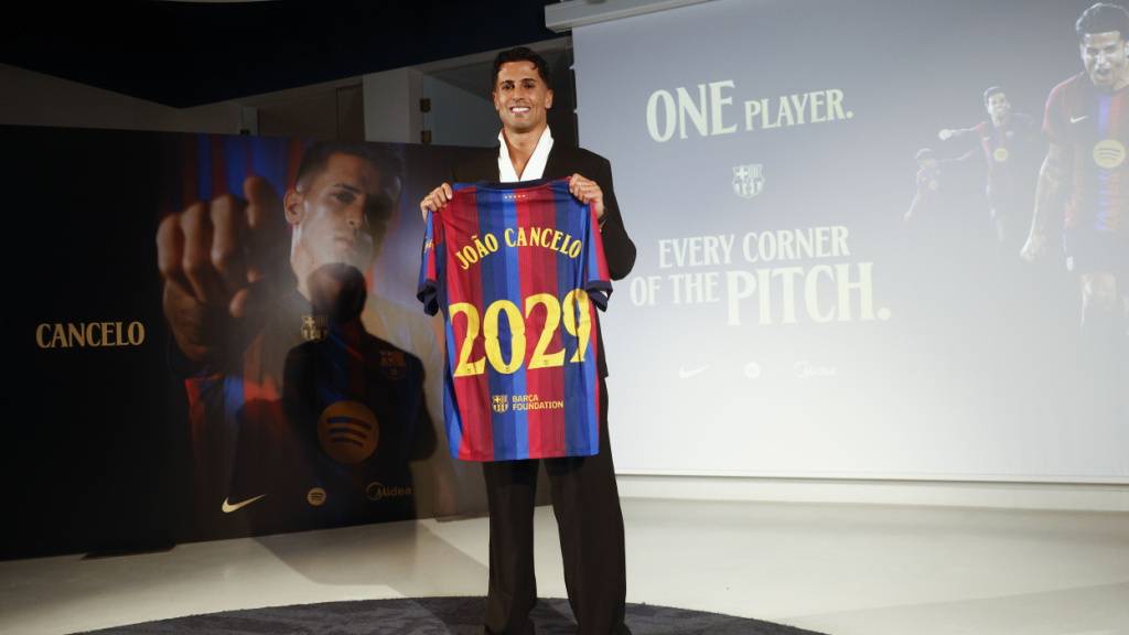 Cancelo zurück in Barcelona