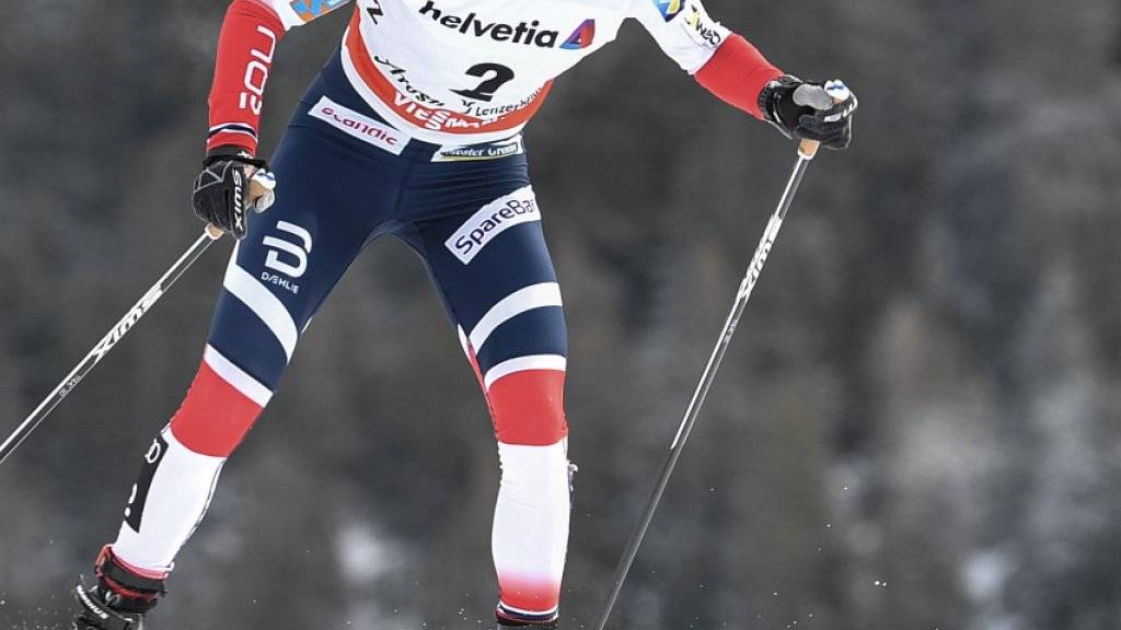 Grosse Siegerin bei der vorletzten Tour-de-Ski-Etappe: Heidi Weng