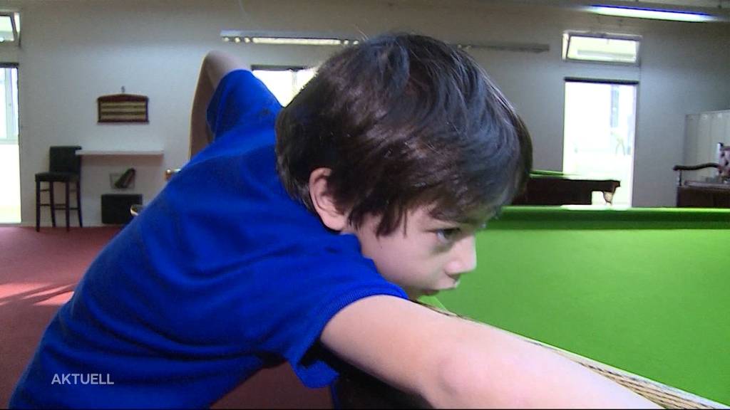 10-jähriges Snookertalent verblüfft