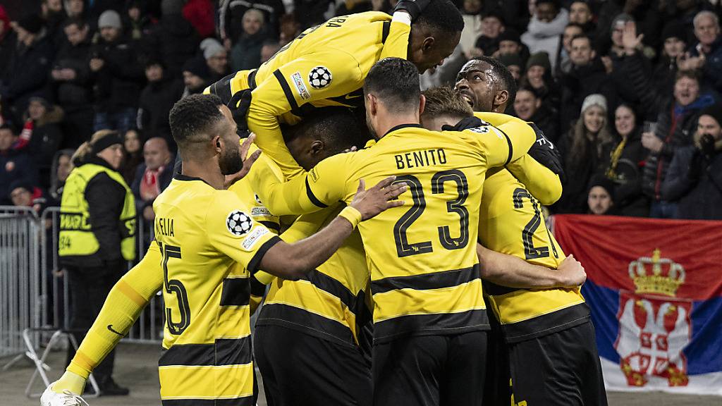 Die Young Boys holen sich den wichtigen Sieg daheim gegen Roter Stern Belgrad