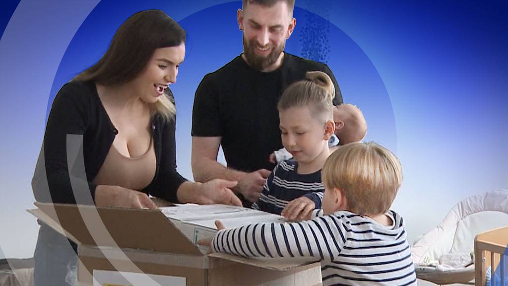 Wie Tele M1 die Familie Aliaj überrascht