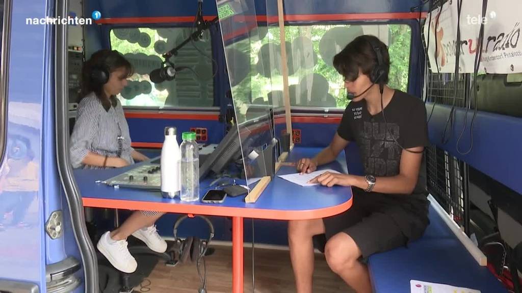 Start des Schülerprojekts «Radio Church-Hill» in Kriens