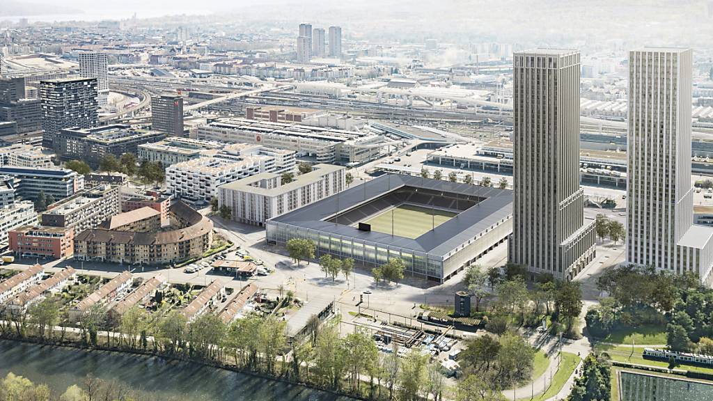 Die Stadtzürcherinnen und Stadtzürcher stimmen erneut über eine Stadion-Vorlage ab. Denn gegen den privaten Gestaltungsplan für das Projekt «Ensemble» auf dem Zürcher Hardturm-Areal ist das Referendum ergriffen worden. In der Kritik stehen vor allem die «klimaunverträglichen Hochhäuser».