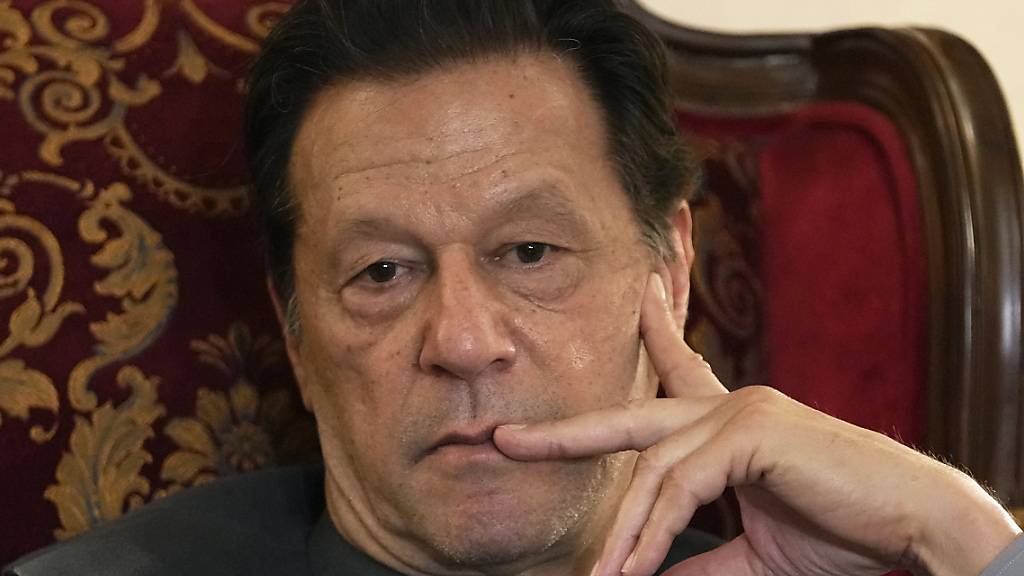 ARCHIV - Erneute Verurteilung von Ex-Premier Imran Khan in Pakistan. Foto: K.M. Chaudary/AP