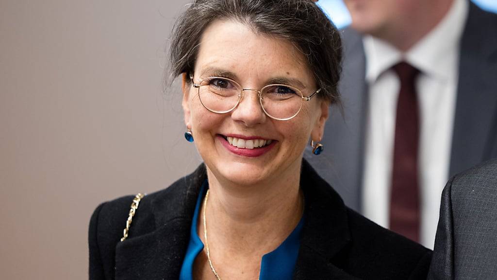 Regina Durrer-Knobel, Die Mitte, ist die neugewählte Nidwaldner Nationalrätin. (KEYSTONE/Philipp Schmidli)