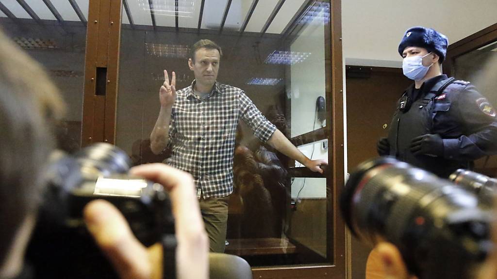Im Fall Nawalny fordert die EU seit nunmehr rund drei Wochen erfolglos die Freilassung des Kremlkritikers. Foto: Alexander Zemlianichenko/AP/dpa