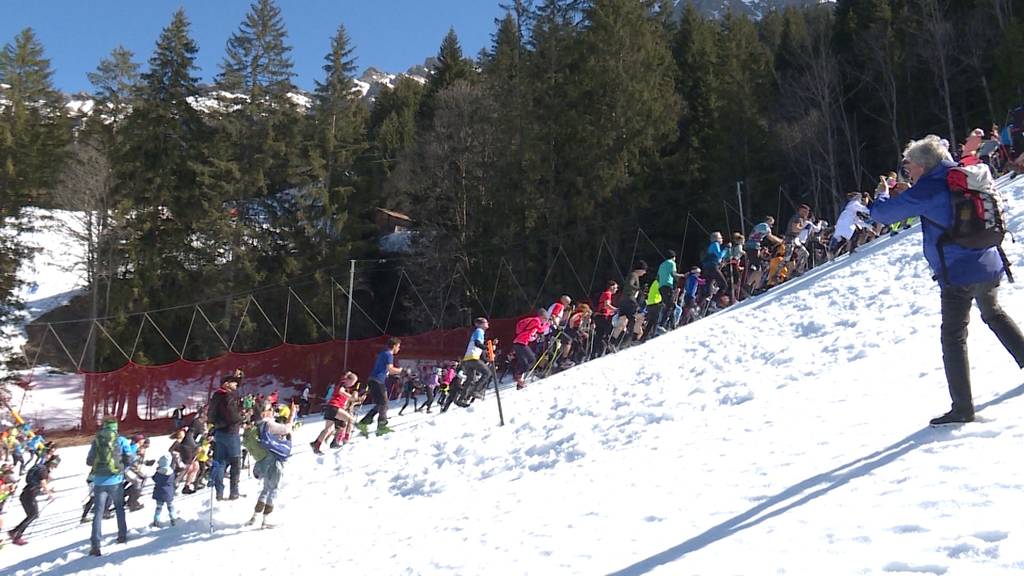 Die verrückte Laufveranstaltung am Lauberhorn!