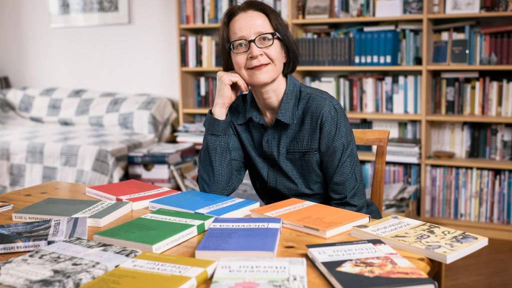 Ruth Gantert wurde 1967 in Zürich geboren, wo sie heute lebt. Sie studierte Romanistik in Zürich, Paris und Pisa und war Dozentin für französische Literatur an der Pädagogischen Hochschule St. Gallen. (Archivbild)