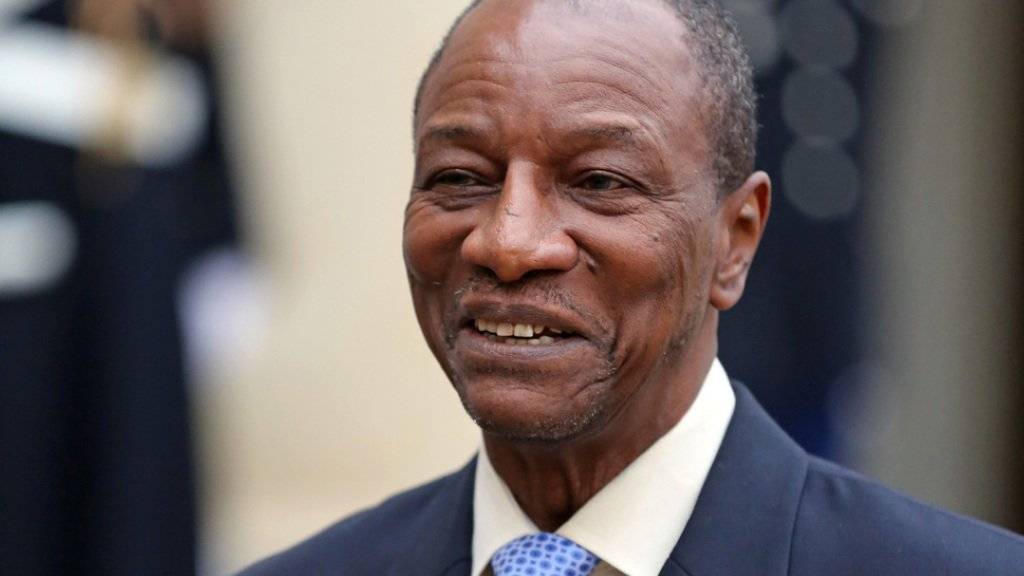 Guineas Präsident Alpha Condé. (Archivbild)