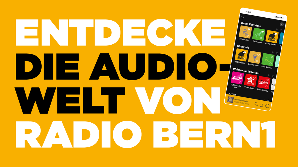 Über 20 Musikchannels für jeden Geschmack