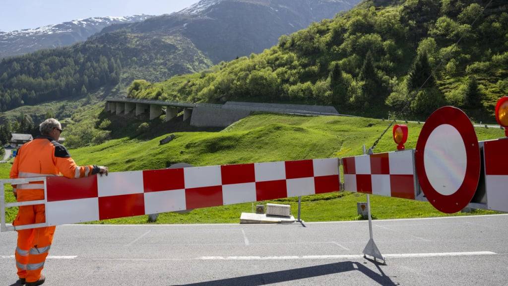 Die Gotthardpassstrasse ist am Vormittag geöffnet worden.