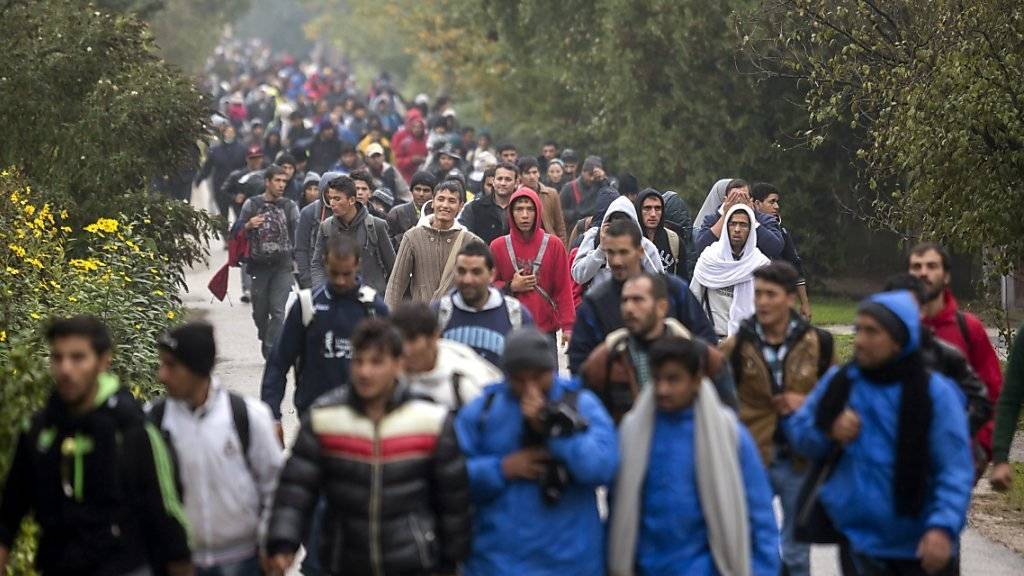 Der Flüchtlingsstrom Richtung Westen reisst nicht ab. (Archiv)