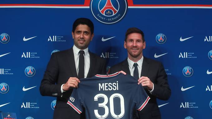 PSG stellt Lionel Messi vor