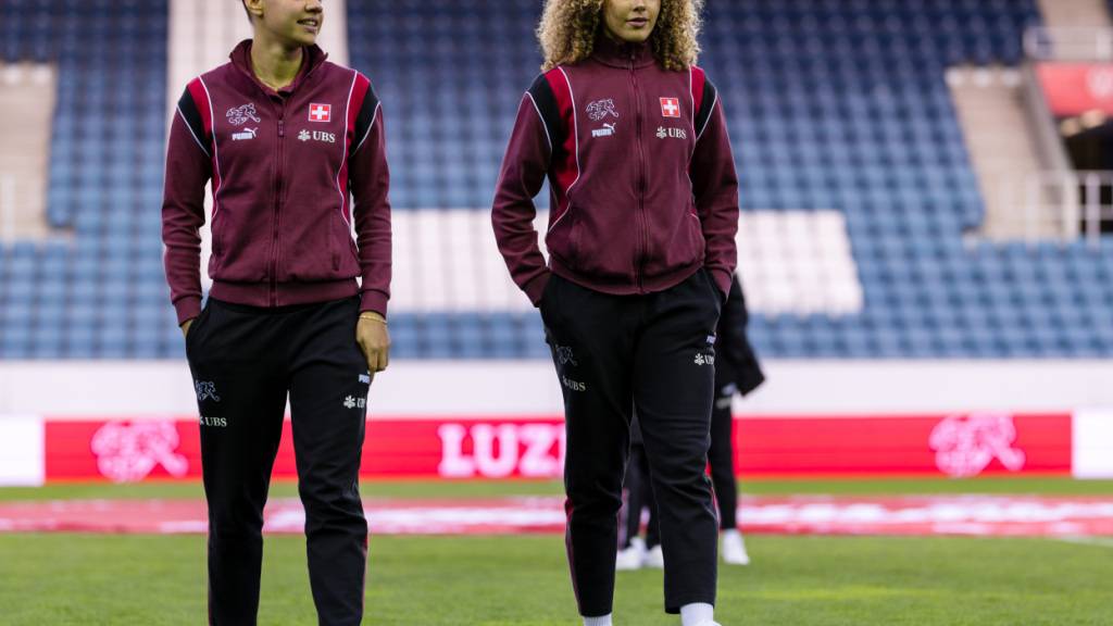 Reisen mit Selbstvertrauen zum Nationalteam: Iman Beney (links) und Alayah Pilgrim