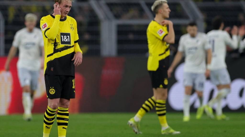 Dortmund mit Julian Brandt verpasst es, den Vorsprung auf Leipzig auszubauen