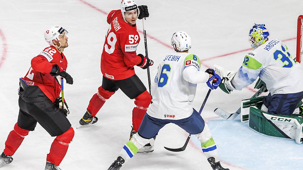 Im letzten Jahr unterlag Slowenien an der WM der Schweiz 0:7 und stieg schliesslich ab, nun kehrt es in die A-Gruppe zurück