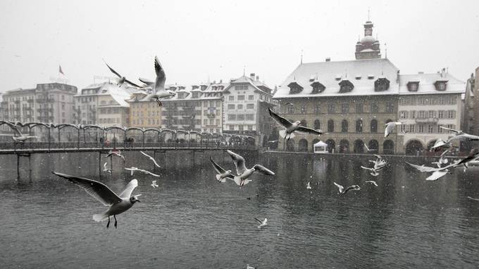 Der Neuschnee kommt: Auf den Strassen wird es rutschig