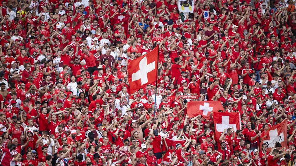 In Düsseldorf werden wieder Tausende Fussball Fans die Schweizer Nati anfeuern.