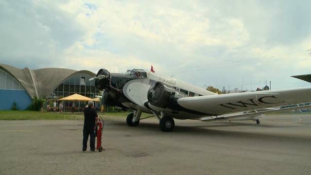 Tante Ju Flugzeuge gegrounded