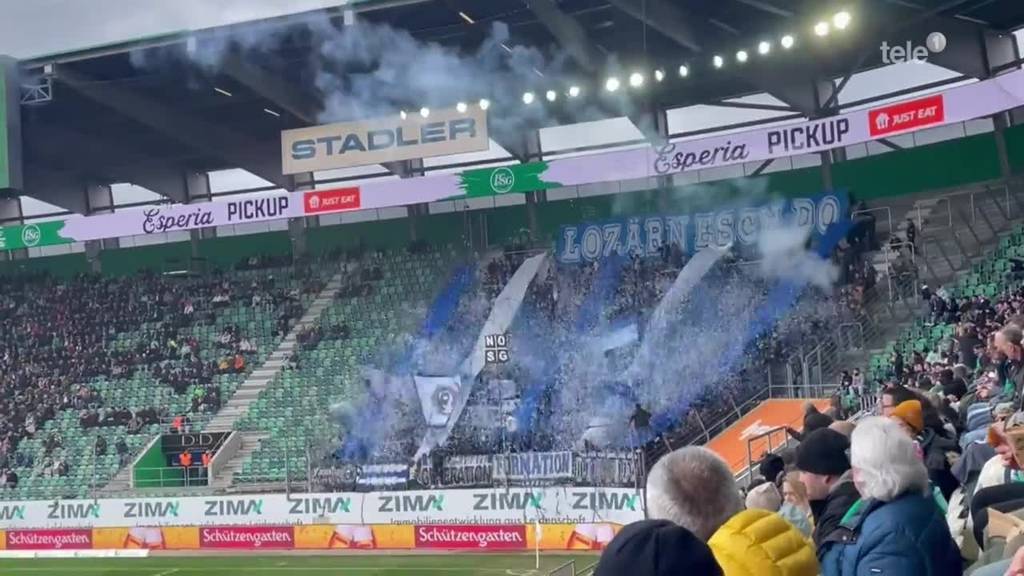 FCL-Fans trotz Verbot im Gästesektor