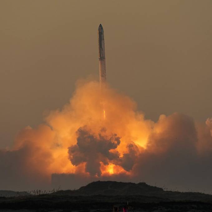 Im Video: Raketensystem «Starship» kann auch zweiten Test nicht abschliessen