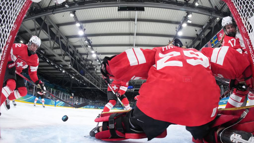 Der Schweizer Goalie Saskia Maurer parierte 51 Schüsse gegen Kanada