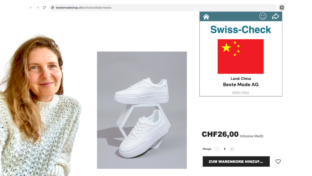 Gegen «Swissness»-Schwindel: Mit KI-Tool den Standort von Onlineshops erkennen