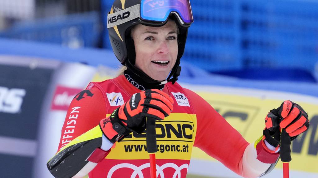 Lara Gut-Behrami kann mit ihrem ersten Lauf beim zweiten Riesenslalom in Mont-Tremblant zufrieden sein