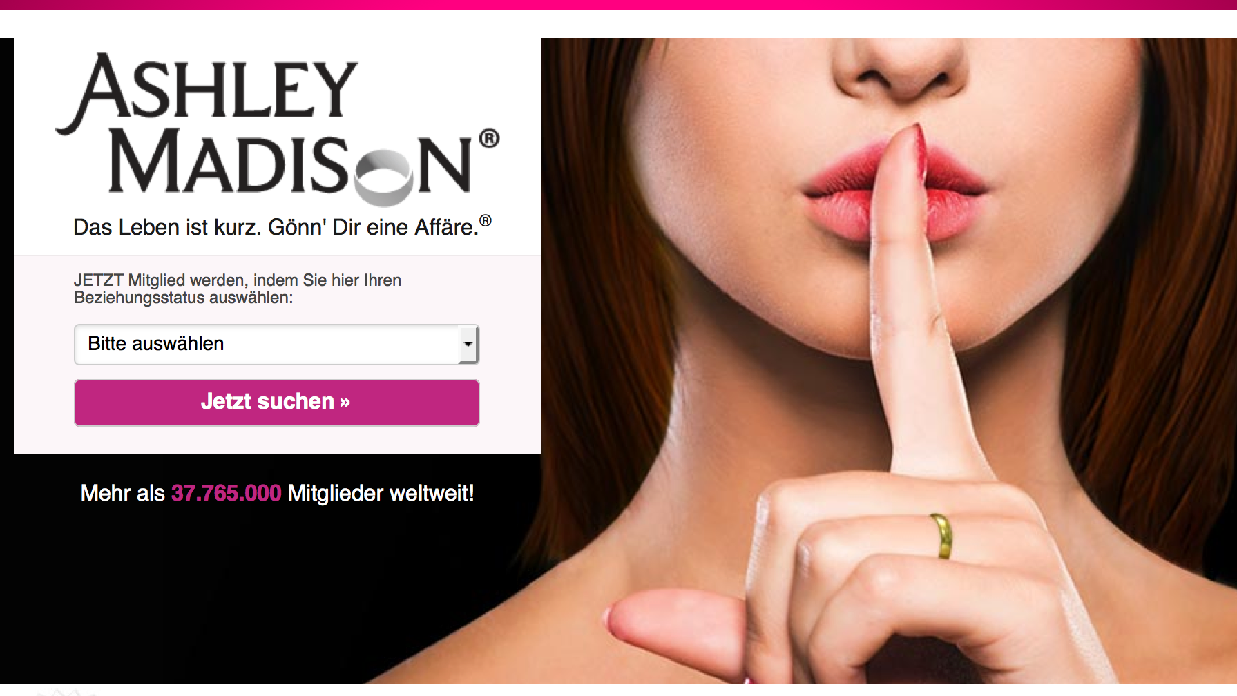 Ashley Madison gehackt: 160'000 Schweizer Kunden in Angst