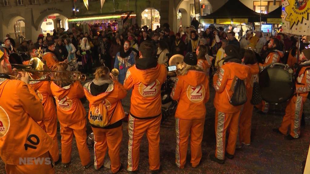 So wurde in Bern nach zwei Jahren Pause Fasnacht gefeiert