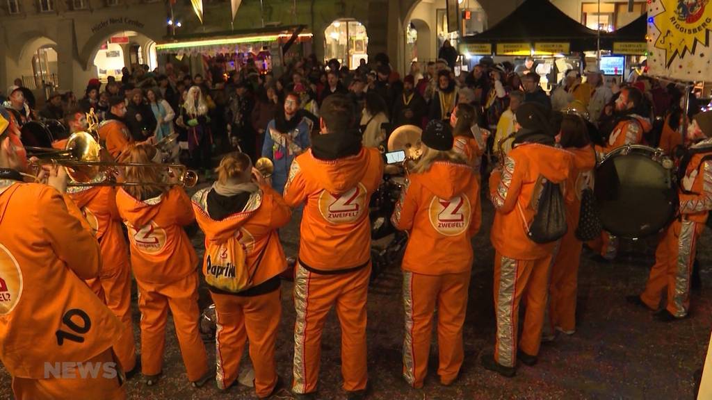 So wurde in Bern nach zwei Jahren Pause Fasnacht gefeiert