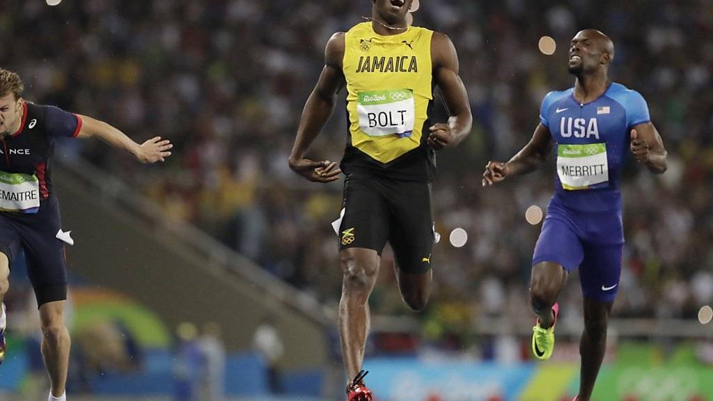 Usain Bolt blieb auch über 200 m unangefochten