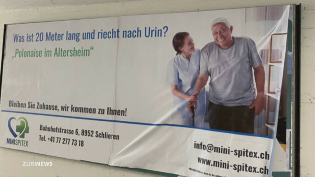 Werbeplakat beleidigt Senioren - Shitstorm für Unternehmen