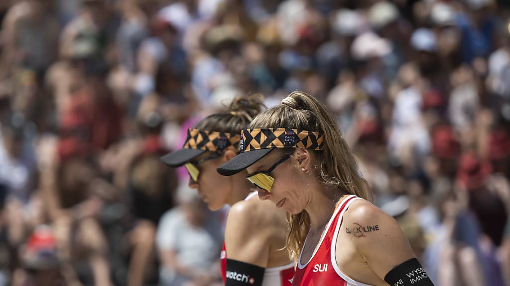 Nina Brunner und Tanja Hüberli stehen an der EM in Wien unter den letzten 16