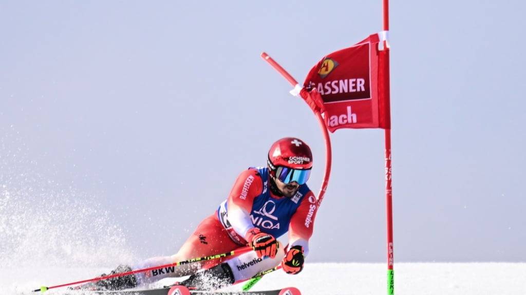 Loïc Meillard gewinnt zum zweiten Mal einen Weltcup-Riesenslalom