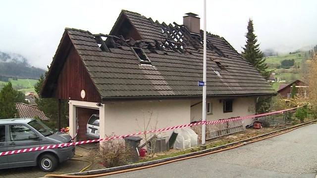 Hausbrand in Welschenrohr fordert ein Todesopfer