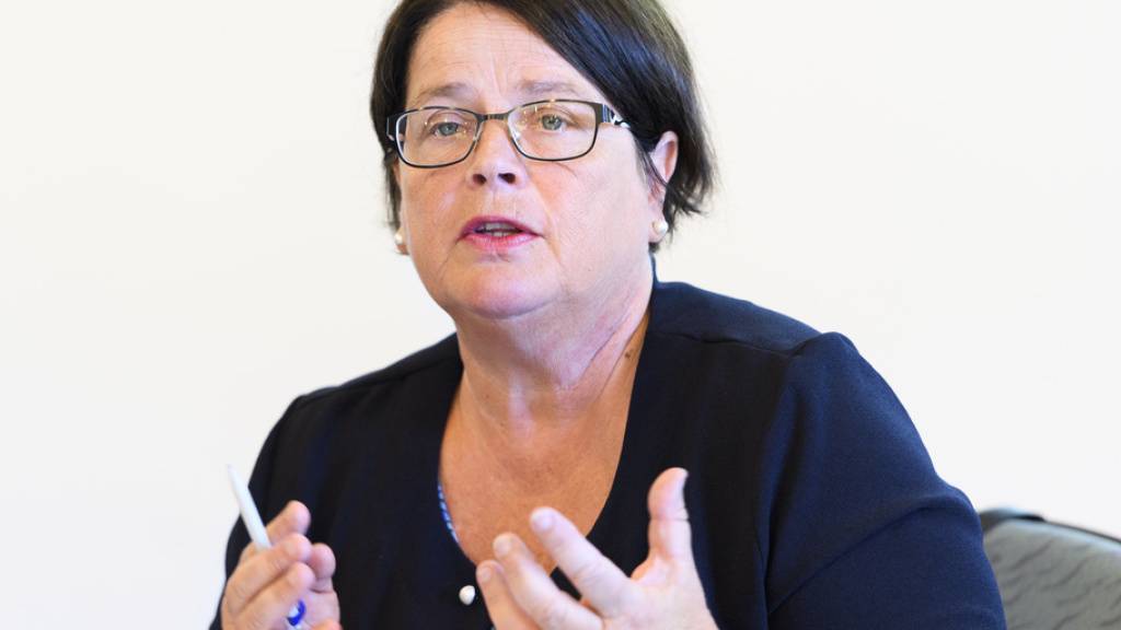 Die Freiburger Gesundheitsdirektorin Anne-Claude Demierre.