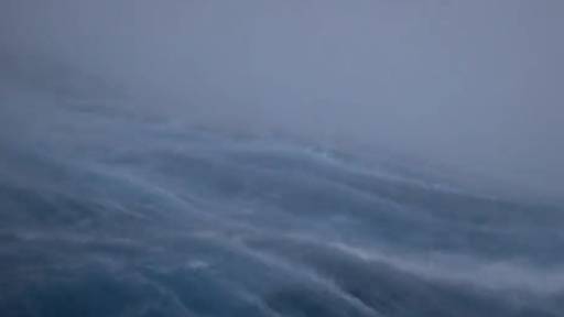 Drohne liefert Bilder aus dem Innern des Hurrikans «Fiona»