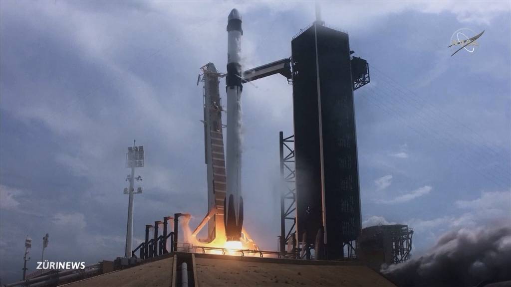 SpaceX-Raumflug erreicht die ISS