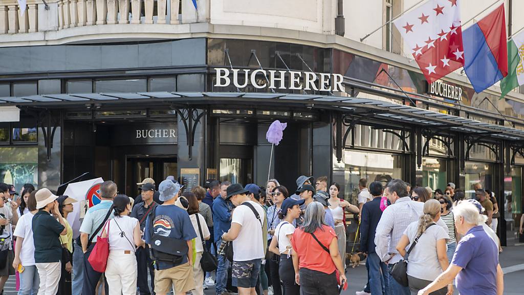 In Luzern ist das Geschäft von Bucherer auch ein Touristenmagnet. (Archivaufnahme)