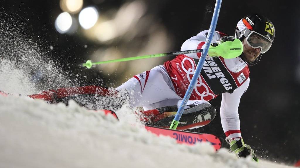 Marcel Hirscher gewinnt den Slalom in Zagreb