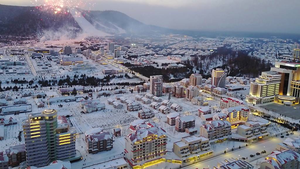 Soll Aushängeschild des Sozialismus werden: die neue Stadt Samjiyon in Nordkorea.