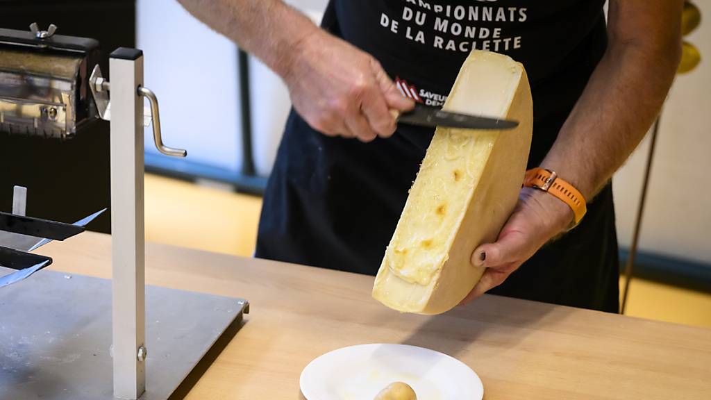 87 Produzentinnen haben ihren Käse bei dieser ersten Raclette-Weltmeisterschaft vorgestellt.