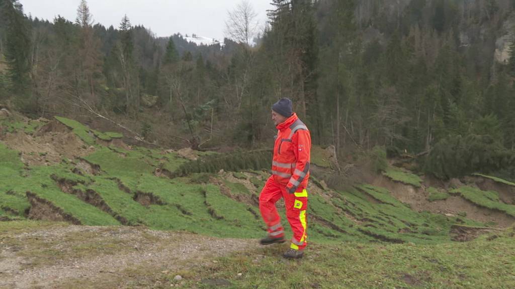 Das sagen die Verantwortlichen zum Hangrutsch in Romoos