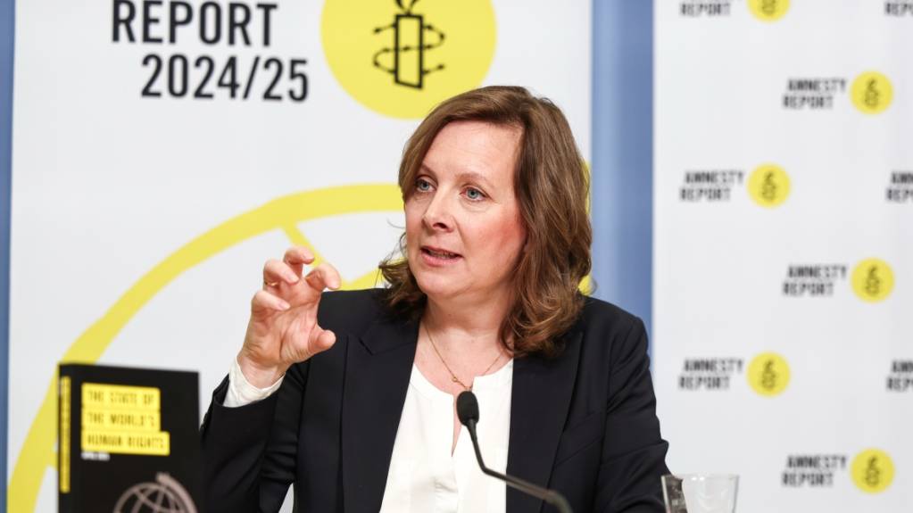 «Die WM 2026 droht mehr Repression als Fussball zu liefern», sagte Julia Duchrow, die Generalsekretärin von Amnesty International Deutschland.