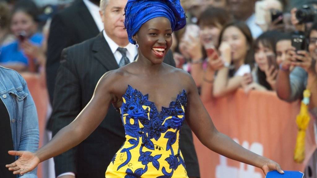 Schauspielerin Lupita Nyong'o präsentierte am Toronto Film Festival ihren neuen Film «Queen of Katwe».